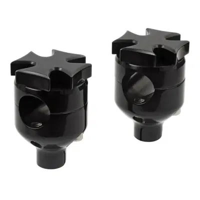 Riser Maltese alti 2&rsquo;&rsquo;, neri, Per manubri da 1&rsquo;&rsquo; M 