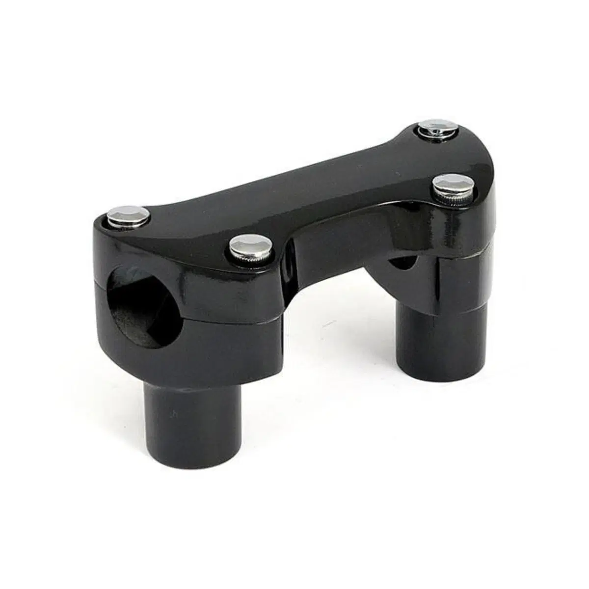 Riser OEM Style, dritti con piastra, alti 2’’ neri 