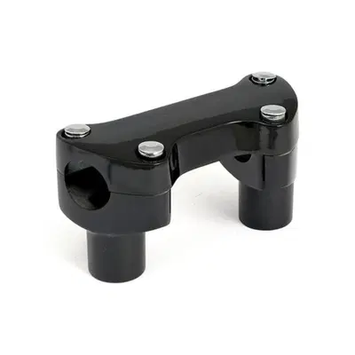 Riser OEM Style, dritti con piastra, alti 2&rsquo;&rsquo; neri 