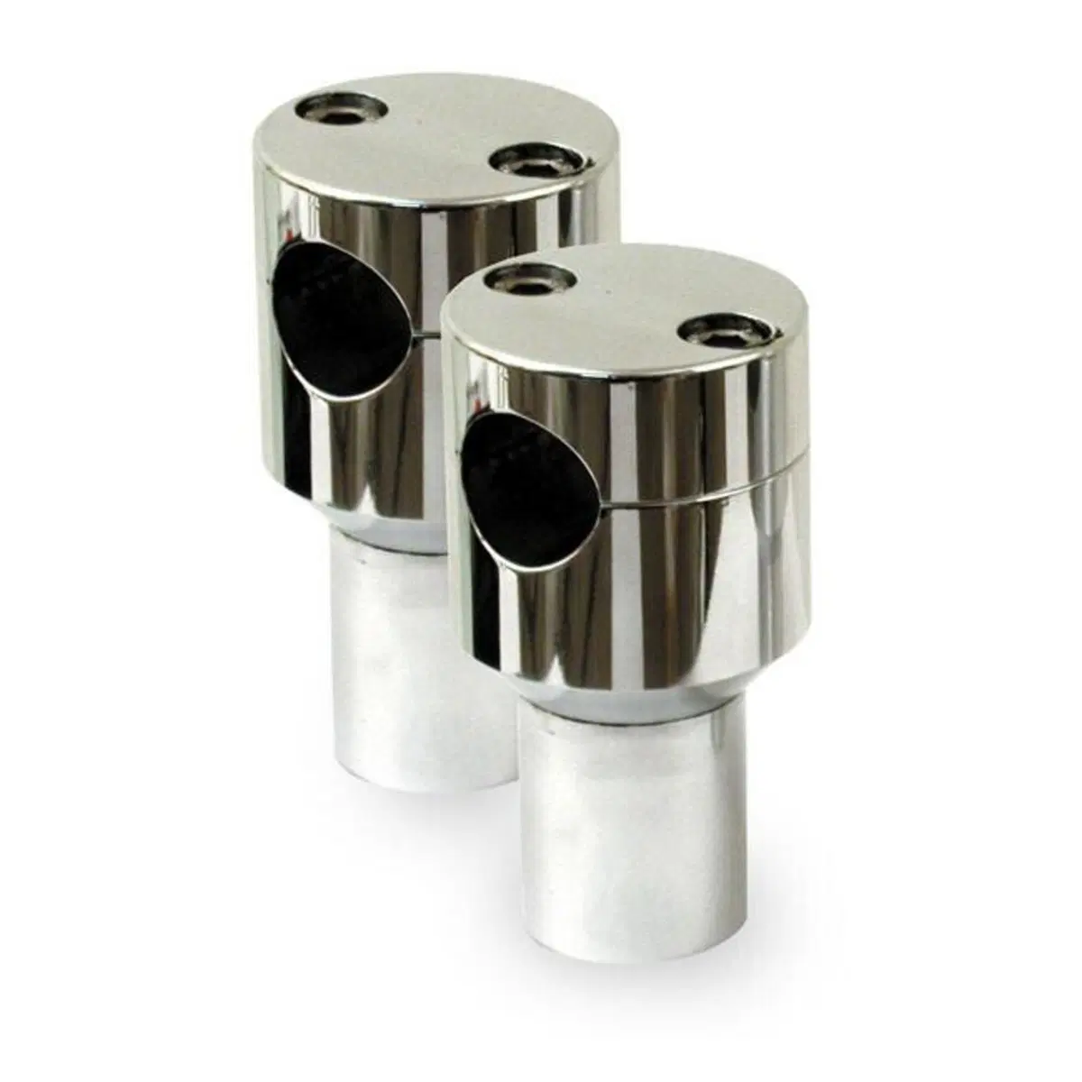 Riser Aluminum alti 3’’, alluminio lucido, Per man 