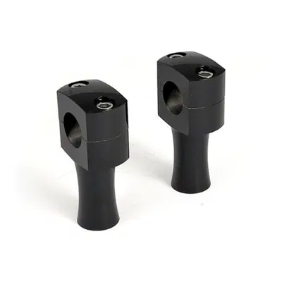 Riser Domed alti 3&rsquo;&rsquo;, neri, Per manubri da 1&rsquo;&rsquo; Mot 