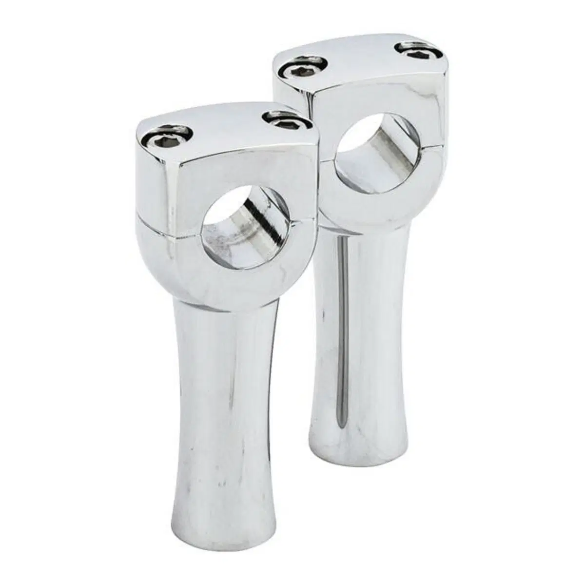 Riser Dighton Alu Domed alti 4’’, cromati, Per man 