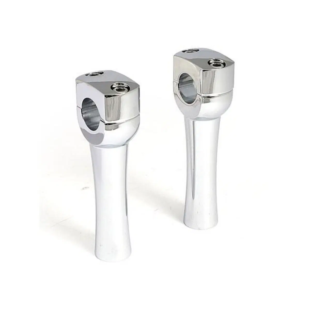 Riser Dighton Alu Domed alti 5’’, cromati, Per man 
