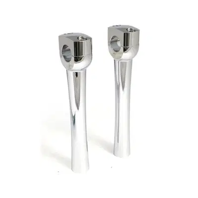 Riser Dighton Alu Domed alti 8&rsquo;&rsquo;, cromati, Per man 