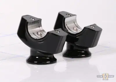 Riser Thunderbike Flat alti 1,5&rsquo;&rsquo;, inclinati, neri