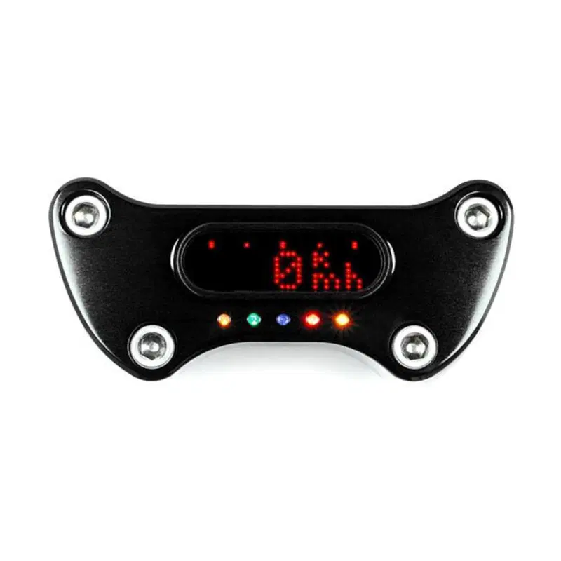 Piastrina con spie per strumento Motoscope Mini in Motogadget
