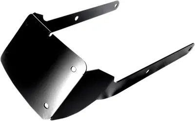 Portatarga centrale curvo nero per Softail Fat Bob 