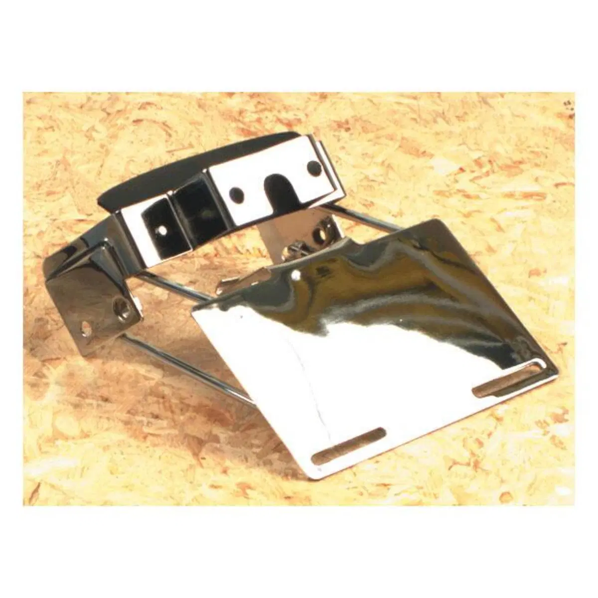 Supporto targa cromato per Softail FXST dal 1984 a 