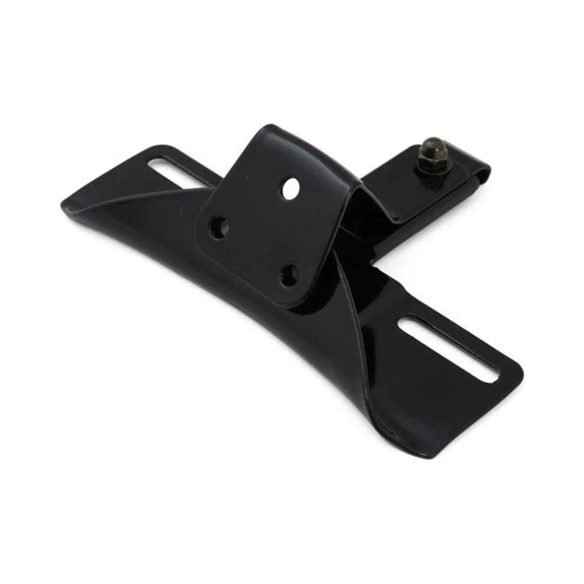 Portatarga tipo originale verticale nero per vari 