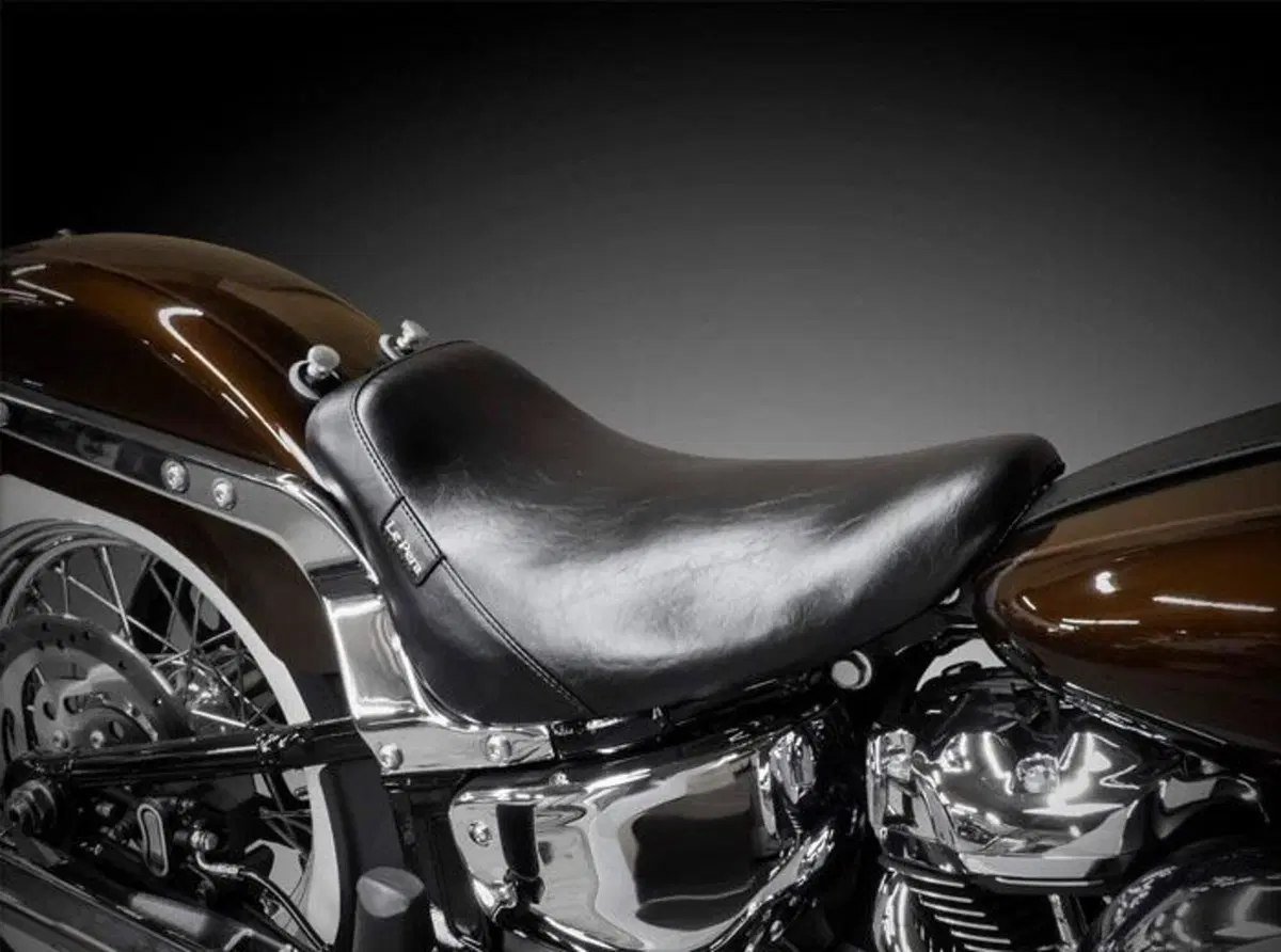 Sella Le Pera Bare Bones Solo Smooth per Softail H