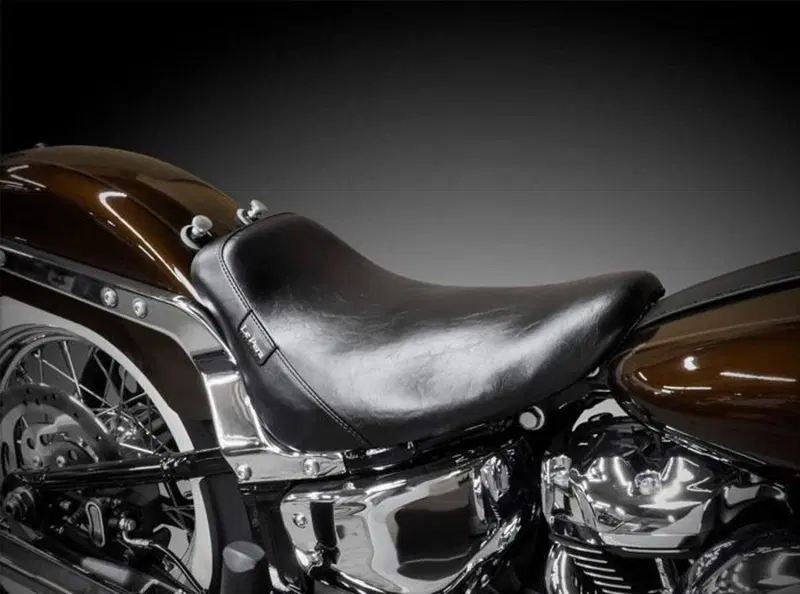 Sella Le Pera Bare Bones Solo Smooth per Softail H