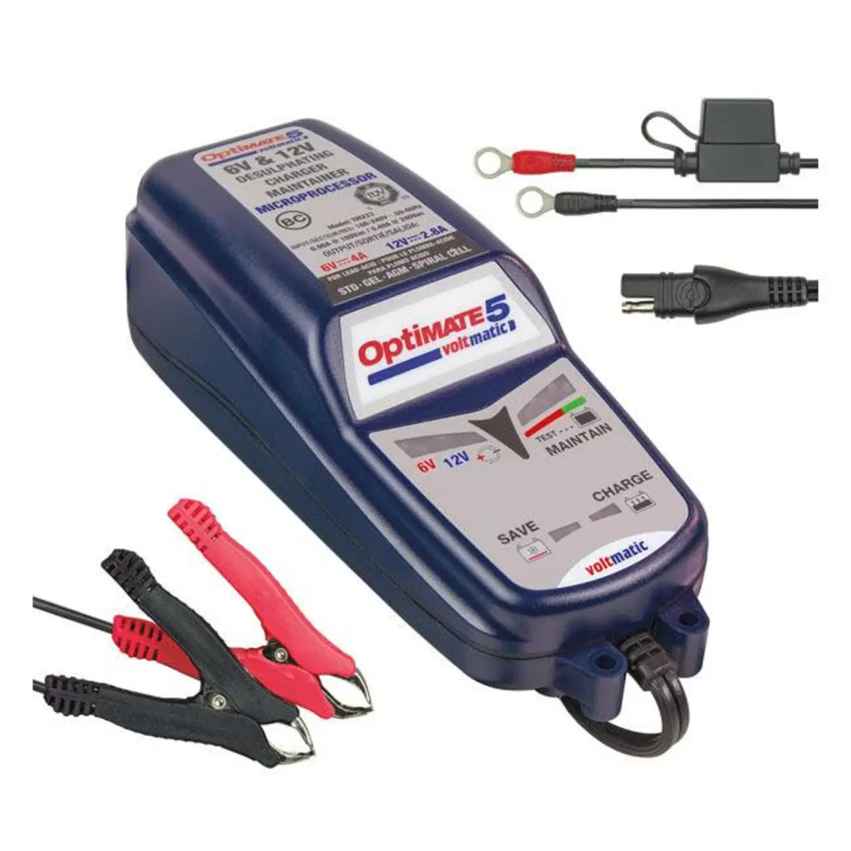 Carica Batteria e mantenitore di carica Optimate 5 