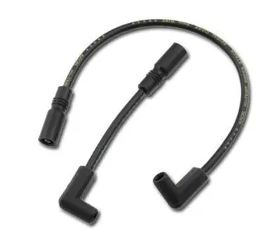 Cavi candele Accel neri 8mm per Dyna dal 1999 al 2
