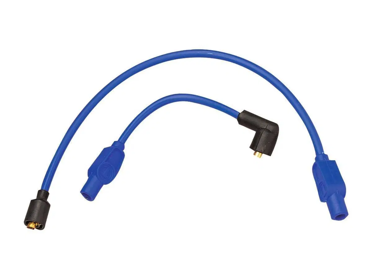 Cavi candele blu 8mm per Softail dal 2000 al 2017 