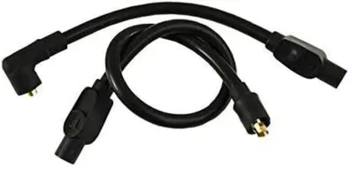 Cavi candele neri 10,4mm per Softail dal 1986 al 1 