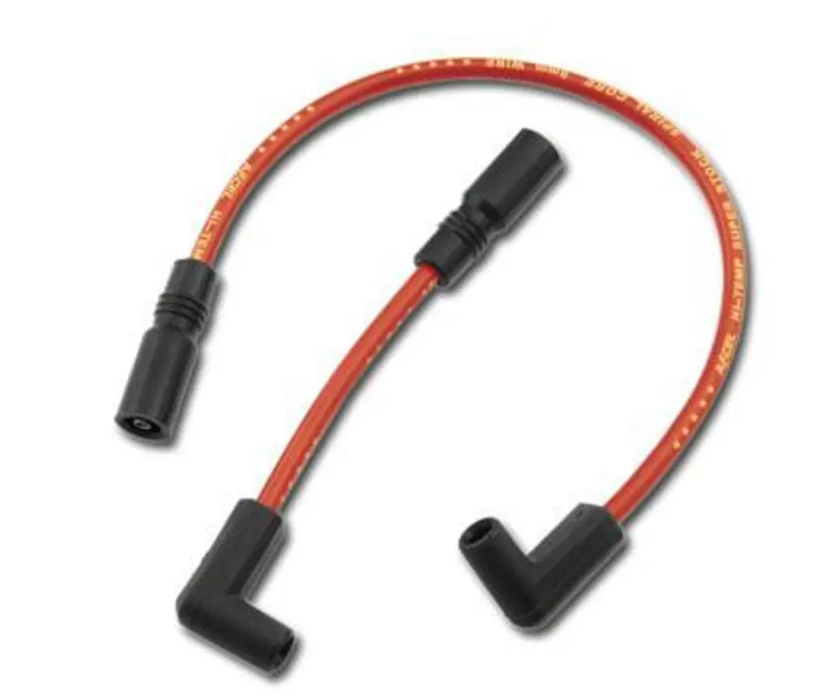 Cavi candele Accel rossi 8mm per Softail dal 2000