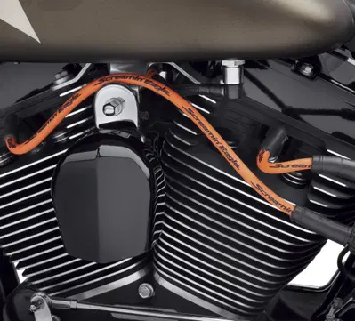 Cavi candele Screamin Eagle arancio per Softail*** 