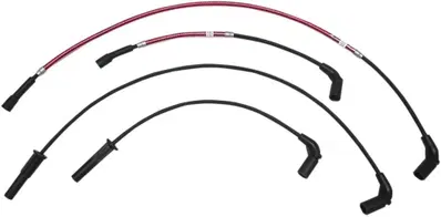 Cavi candele Magnum in treccia rossa per Touring d 
