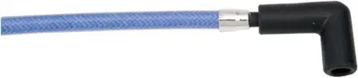 Cavi candele Magnum in treccia blu per Softail dal 