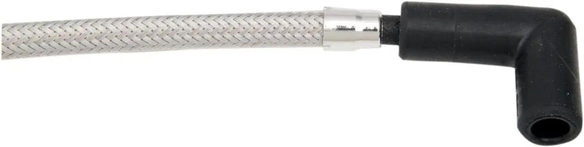 Cavi candele Magnum in treccia lucida per Softail 