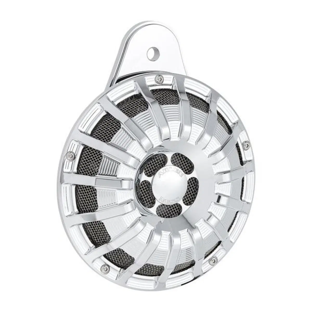 Clacson Arlen Ness 15 Spoke cromato per Dyna, Soft