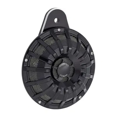 Clacson Arlen Ness 15 Spoke nero per Dyna, Softail