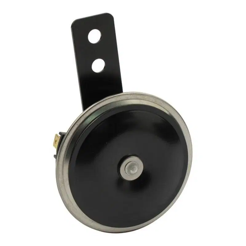 Clacson universale nero e cromo tono basso Motorcy 