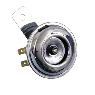 Clacson universale Mini cromato tono medio Motorcy 