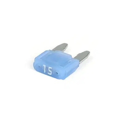 Fusibili 12 volt 15 ampere piccoli codice colore B 