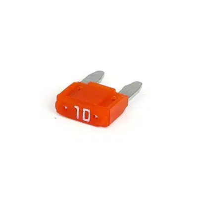 Fusibili 12 volt 10 ampere piccoli codice colore R 