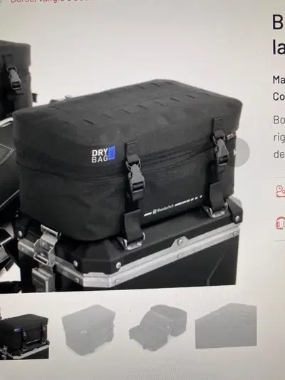 Vendo: nuove 2 borse aggiuntive laterali Wunderl Wunderlich GmbH