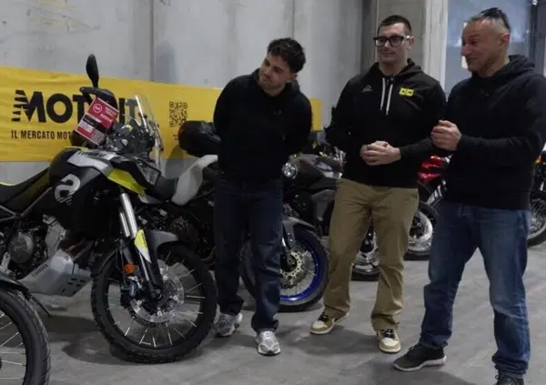 Al Padiglione 7 di MBE 2026 l'area usato di Moto.it, per trovare la moto dei tuoi sogni! [VIDEO] 