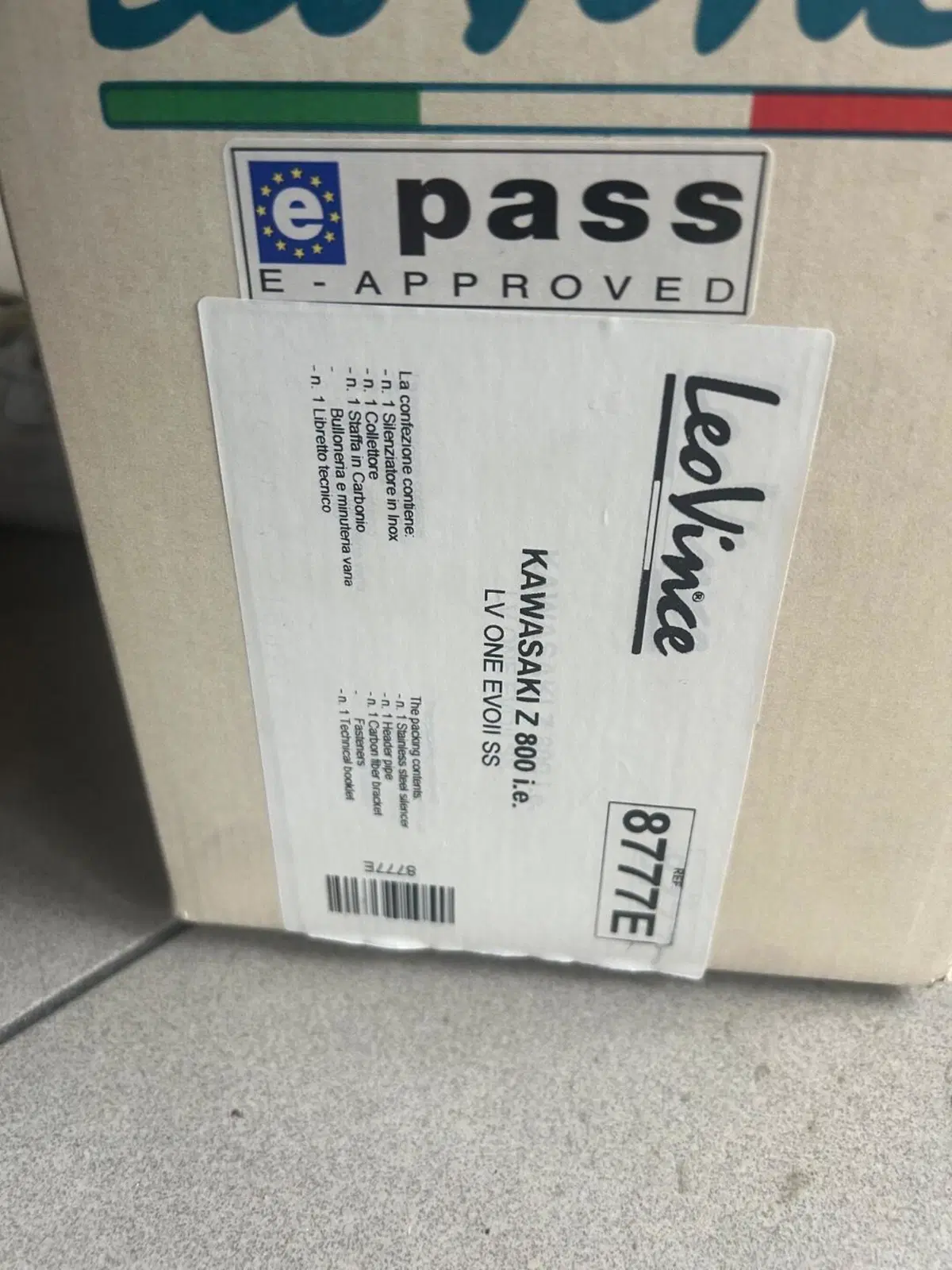 Scarico per Kawasaki z800 del 2013-2016 Leovince (3)