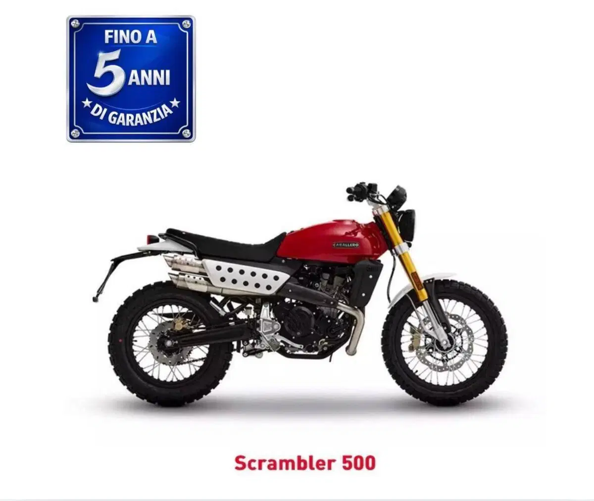 Fantic Motor Caballero 500 Scrambler (2025 - 26)