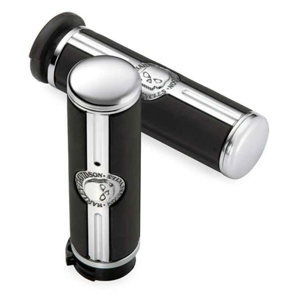 Manopole Harley Davidson Skull Willy G cromate per 
