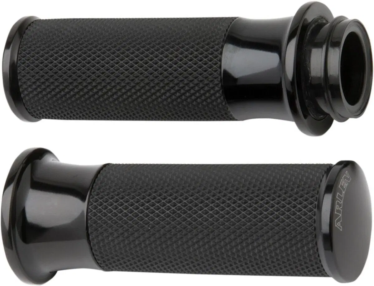 Manopole Arlen Ness Fusion Billet Smooth nere per