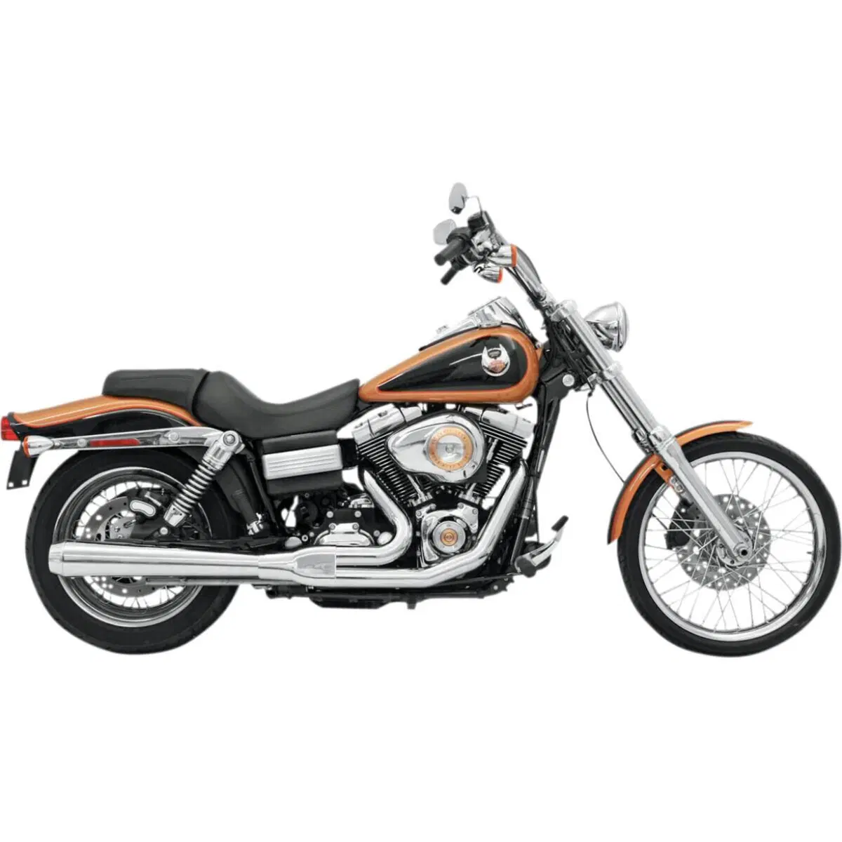 Scarico Bassani 2 in 1 Road Rage per Dyna dal 2006 