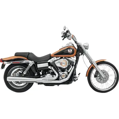 Scarico Bassani 2 in 1 Road Rage per Dyna dal 2006 