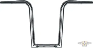 Manubrio Ape Hanger 1-1/4" alto 14" Cromato Z Outl 