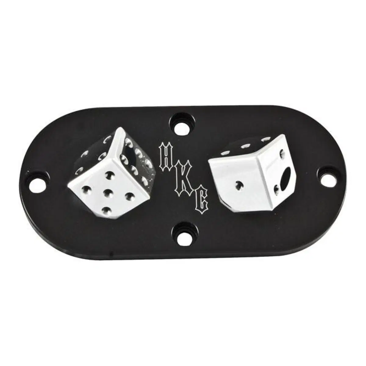 Coperchio ispezione HKC Lucky Dice nero per Softai 