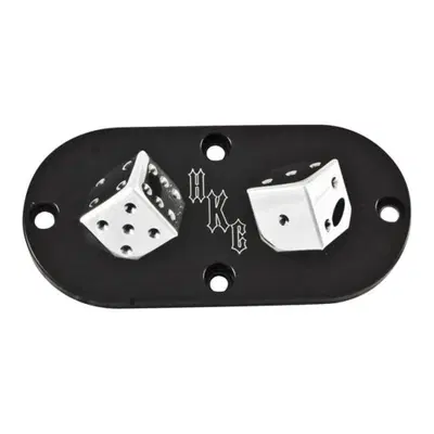 Coperchio ispezione HKC Lucky Dice nero per Softai 