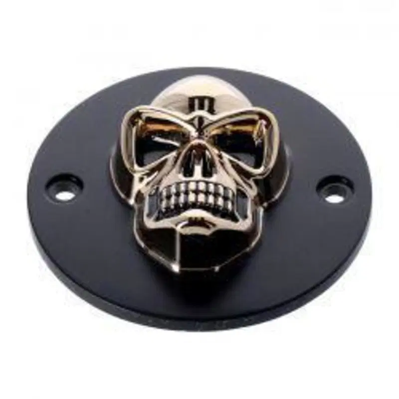 Point Cover Skull nero e oro per Sportster dal 200 