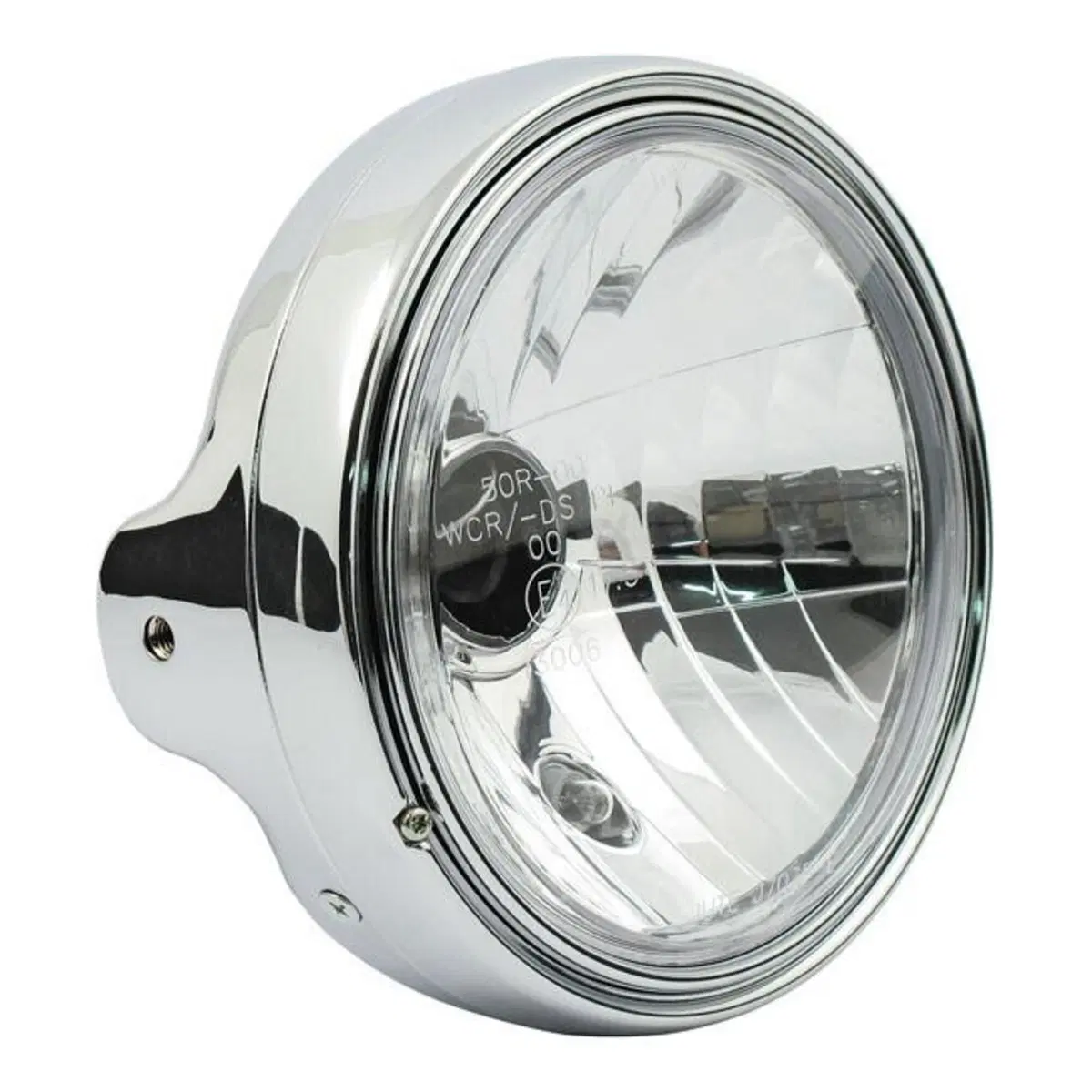 Faro anteriore 7'' Ltd cromato con riflettore a pr 
