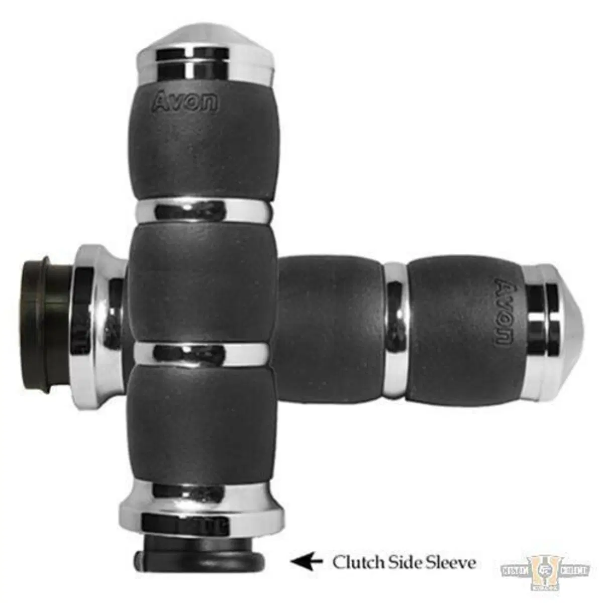 Manopole Avon Velvet Air Cushion cromate per accel