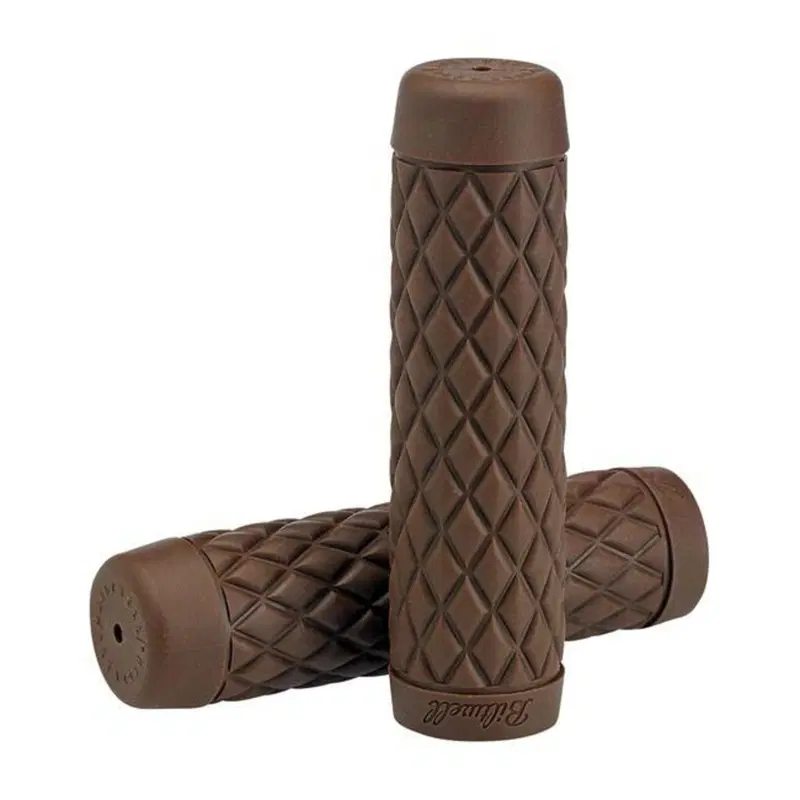 Manopole Biltwell Torker marroni per acceleratore