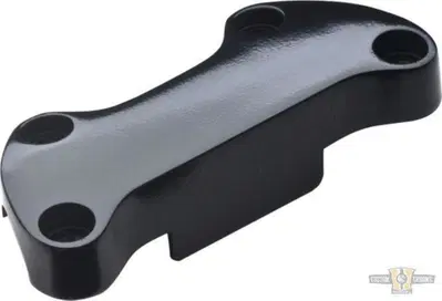 Piastrina riser con lembo - nera lucida Motorcycle 