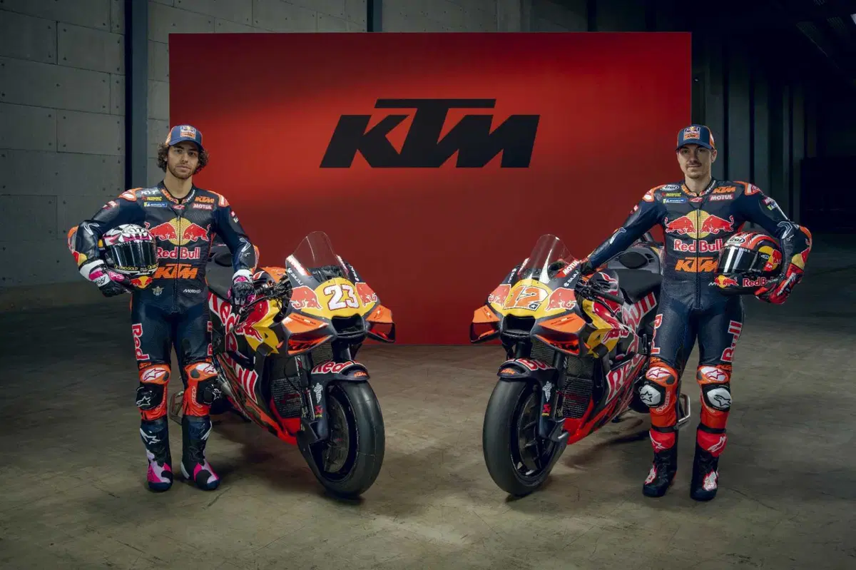 Ecco le nuove KTM Tech3 di Bastianini e Vinales. La novità è che... no, sono uguali (20)