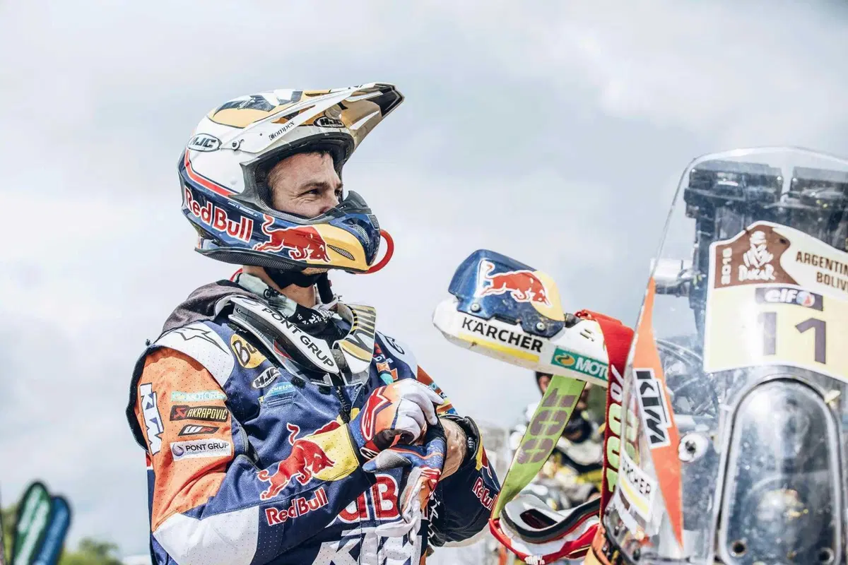 Dakar. KTM. Jordi “Papa Vili” Viladoms lascia e torna a casa (21)