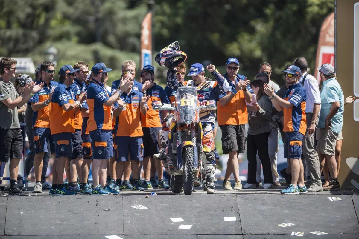 Dakar. KTM. Jordi “Papa Vili” Viladoms lascia e torna a casa (23)