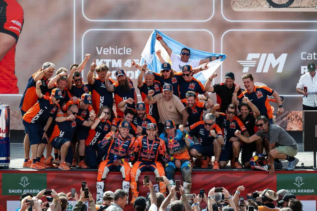 Dakar. KTM. Jordi “Papa Vili” Viladoms lascia e torna a casa (27)